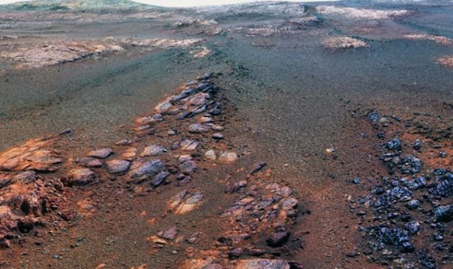 Эта потрясающая панорама Марса – последнее фото Opportunity