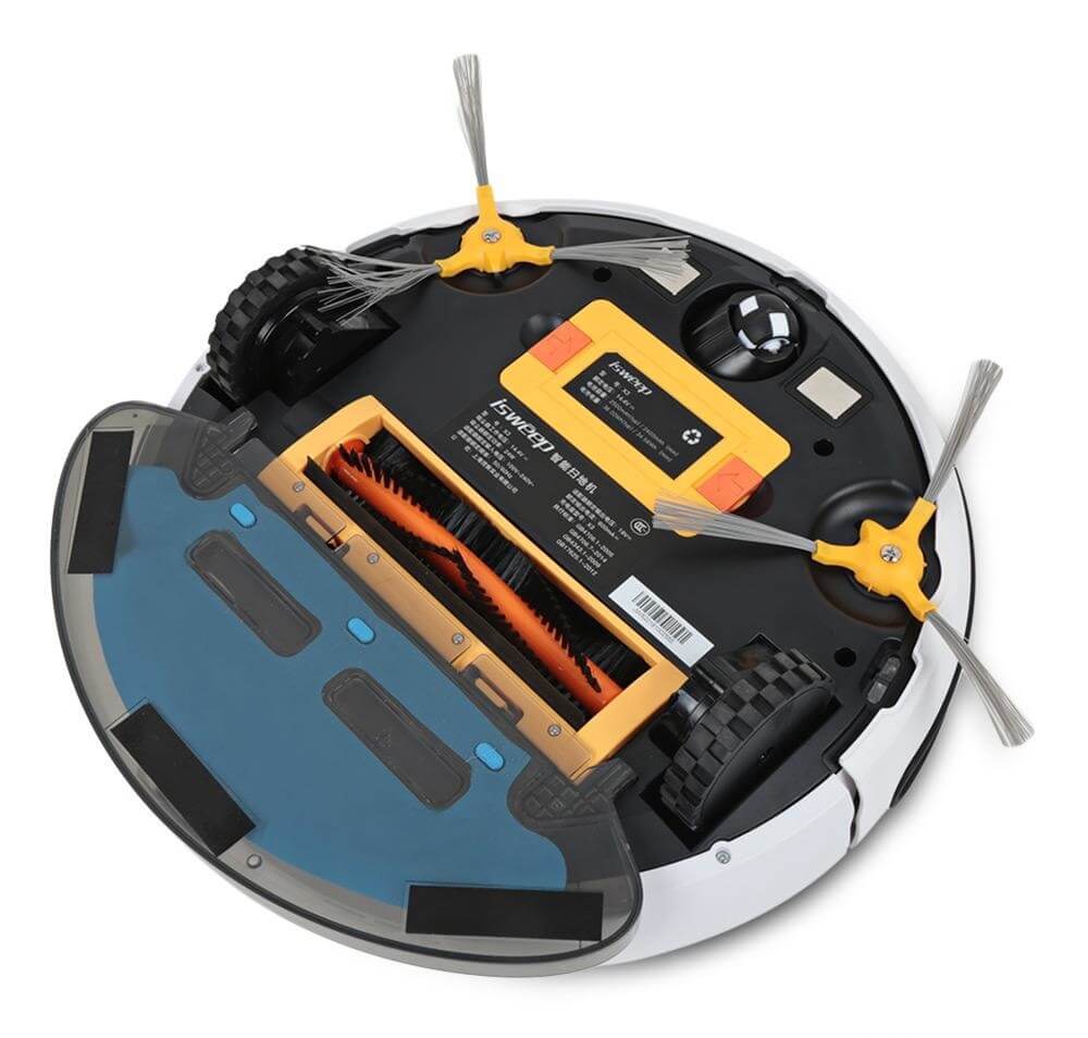 iSweep X3: недорогой китайский робот-пылесос с гироскопом и влажной уборкой