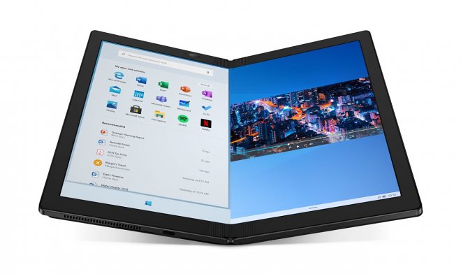 Lenovo представила первый в мире «складной ПК» – ThinkPad X1 Fold